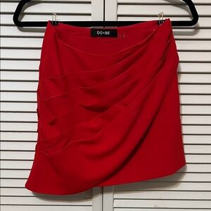 Do + BE Red Women's Skirt